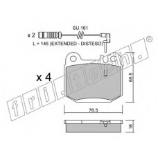fri.tech. Σετ τακάκια 580.0W