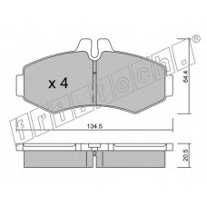 fri.tech. Σετ τακάκια 589.0