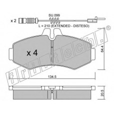 fri.tech. Σετ τακάκια 589.0W