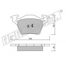 fri.tech. Σετ τακάκια 590.0