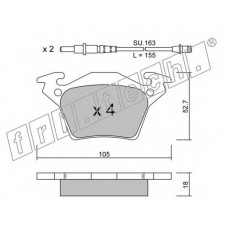 fri.tech. Σετ τακάκια 590.0W