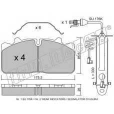 fri.tech. Σετ τακάκια 598.2W