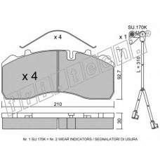 fri.tech. Σετ τακάκια 600.0W