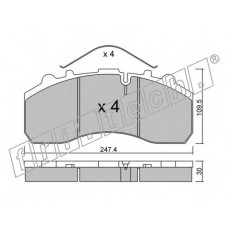 fri.tech. Σετ τακάκια 601.0