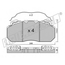 fri.tech. Σετ τακάκια 605.0