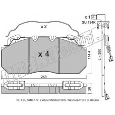 fri.tech. Σετ τακάκια 605.0W