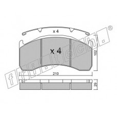 fri.tech. Σετ τακάκια 608.0