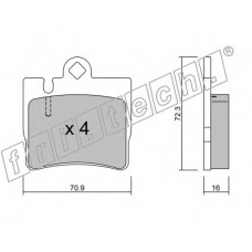 fri.tech. Σετ τακάκια 613.0