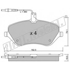fri.tech. Σετ τακάκια 617.0