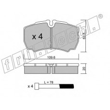 fri.tech. Σετ τακάκια 620.0