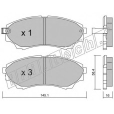 fri.tech. Σετ τακάκια 626.0