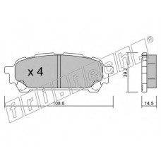 fri.tech. Σετ τακάκια 629.0