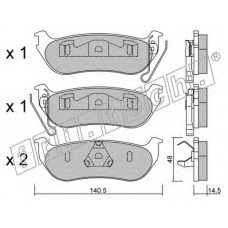 fri.tech. Σετ τακάκια 643.0