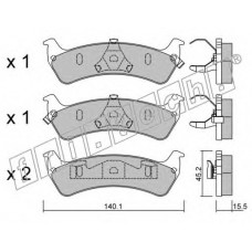 fri.tech. Σετ τακάκια 644.0