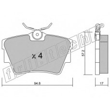 fri.tech. Σετ τακάκια 651.0