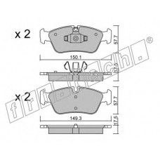 fri.tech. Σετ τακάκια 656.0