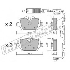 fri.tech. Σετ τακάκια 657.0W