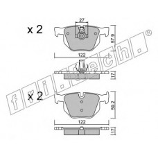 fri.tech. Σετ τακάκια 660.0