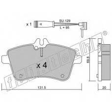 fri.tech. Σετ τακάκια 663.0W