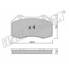 fri.tech. Σετ τακάκια 667.0