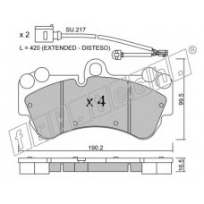 fri.tech. Σετ τακάκια 669.0W