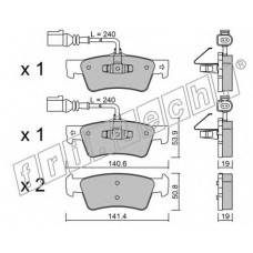 fri.tech. Σετ τακάκια 677.0