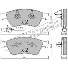 fri.tech. Σετ τακάκια 678.0