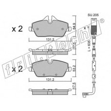 fri.tech. Σετ τακάκια 680.0W