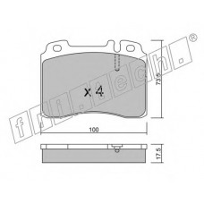 fri.tech. Σετ τακάκια 683.0