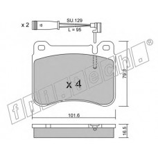 fri.tech. Σετ τακάκια 684.0W