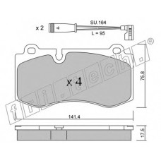 fri.tech. Σετ τακάκια 685.0W