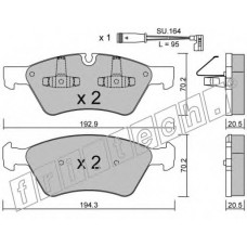 fri.tech. Σετ τακάκια 686.0W
