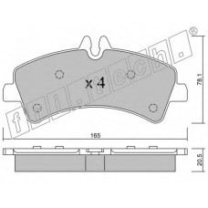 fri.tech. Σετ τακάκια 690.0