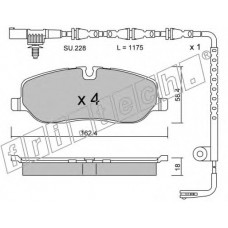 fri.tech. Σετ τακάκια 709.0W