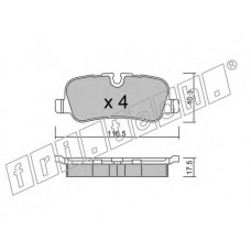 fri.tech. Σετ τακάκια 710.0