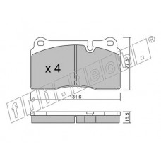 fri.tech. Σετ τακάκια 711.0