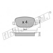 fri.tech. Σετ τακάκια 720.0