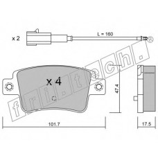 fri.tech. Σετ τακάκια 721.1