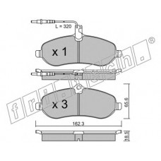 fri.tech. Σετ τακάκια 723.0