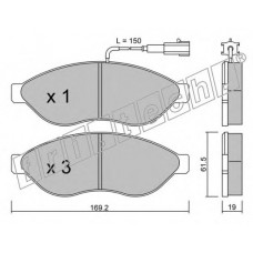 fri.tech. Σετ τακάκια 724.0