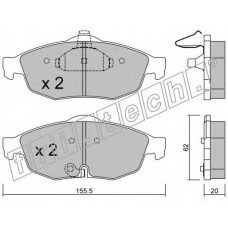 fri.tech. Σετ τακάκια 731.0