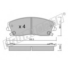 fri.tech. Σετ τακάκια 732.0