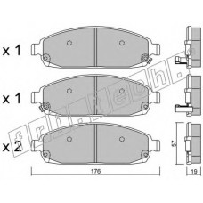fri.tech. Σετ τακάκια 735.0