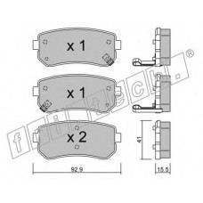 fri.tech. Σετ τακάκια 741.0