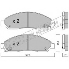 fri.tech. Σετ τακάκια 747.0