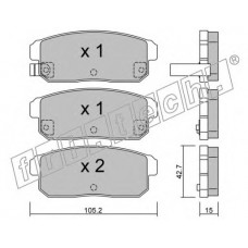 fri.tech. Σετ τακάκια 749.0