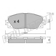 fri.tech. Σετ τακάκια 761.0