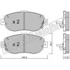fri.tech. Σετ τακάκια 772.0