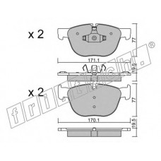fri.tech. Σετ τακάκια 786.0