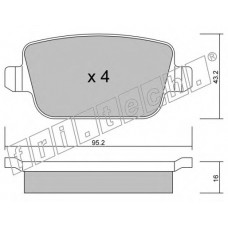 fri.tech. Σετ τακάκια 796.0